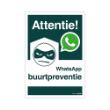 Bord Whatsapp buurtpreventie 230x330mm product photo