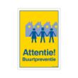 Bord Attentie buurtpreventie 230x330mm product photo