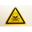 Pictogram Giftige stoffen driehoek 200 mm pp geel/zwart product photo