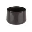 Omsteekdop PVC voor ronde buis zwart 28mm product photo