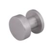 Noxxa aluminium voordeurknop 1707 vast op rozet rond 50mm - kleur F1 mat product photo