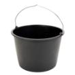 Bouwemmer met knopbeugel L-scala zwaar zwart 20L product photo
