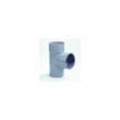 Dyka t-Stuk 87.5 graden pvc grijs lijm 2xmof/1xspie 50x50x50mm Komo BRL 52100 product photo