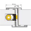 Alprokon deurnaald brandwerend 2850mm grendels en slotsparing Nemef 600 DD54/TR11 Din Rs product photo
