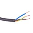 Kabel zwart neopreen H07RN-7 licht brandklasse Eca 3x1.5qmm Rol = 100m product photo