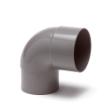 HWA-bocht pvc 90gr mof/spie 100mm product photo