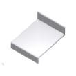 Waterslagprofiel aluminium 3m 80mm product photo