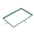 Matrand thermisch verzinkt 25x25x2mm 610x910mm product photo