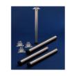 Tafelpoot Efua staal rond grijs 60x710-740mm set a 4 product photo