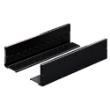 Kaartenbaan zwart voor kastdiepte 400mm product photo