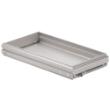Brede schuiflade SystemaTop2000 metaal alu-look 352x736mm product photo
