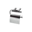 WC rolhouder RVS met verlengde klep product photo