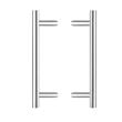 Deurgrepen per paar T-schuin 500x90x30 HoH 300 RVS product photo