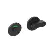 WC-sluiting 8mm rond plat verdekt met olive RVS -mat zwart product photo