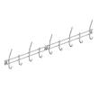 Garderobe 9 haken RVS product photo