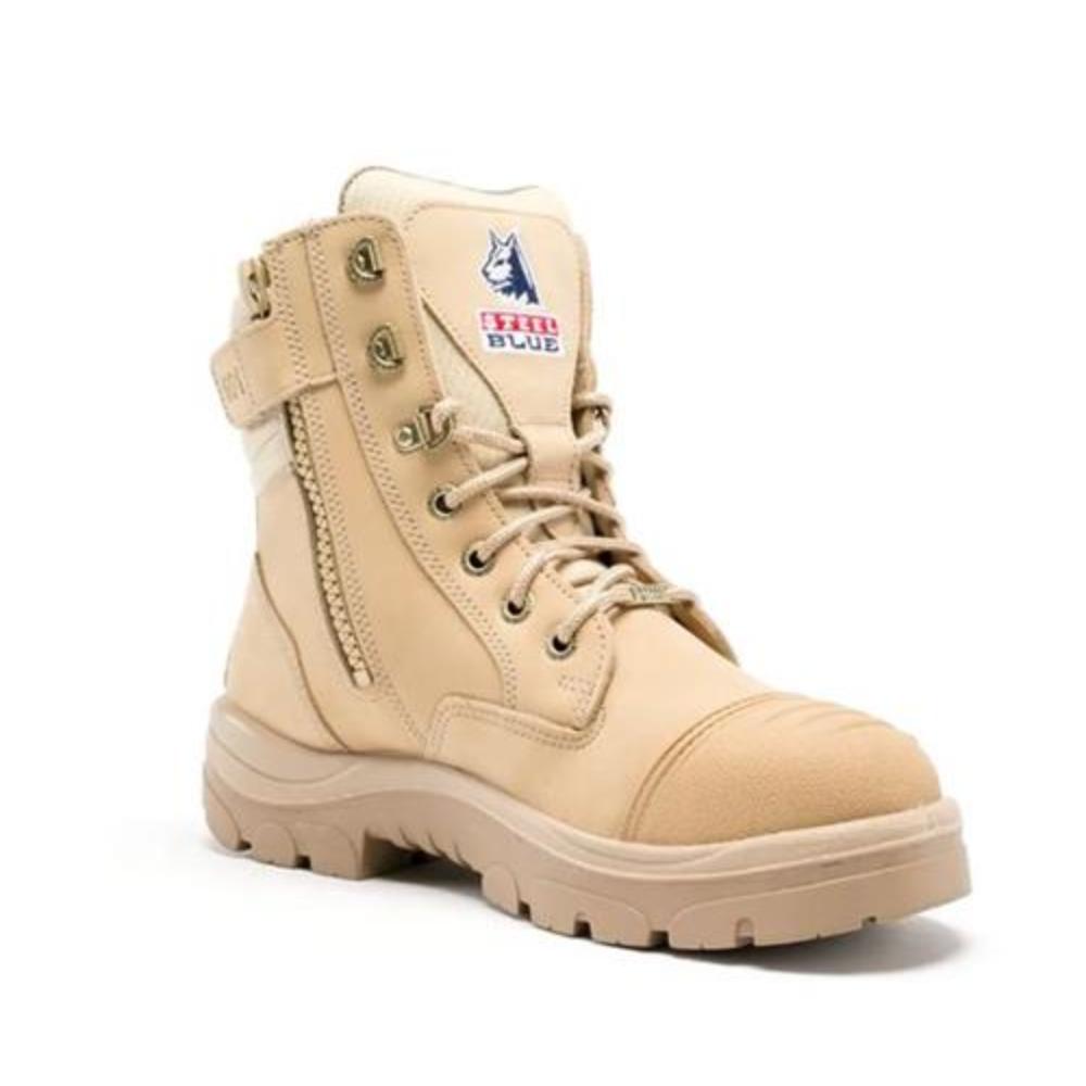 Steel Blue veiligheidsschoenen Southern Cross Zip S3 hoog zand