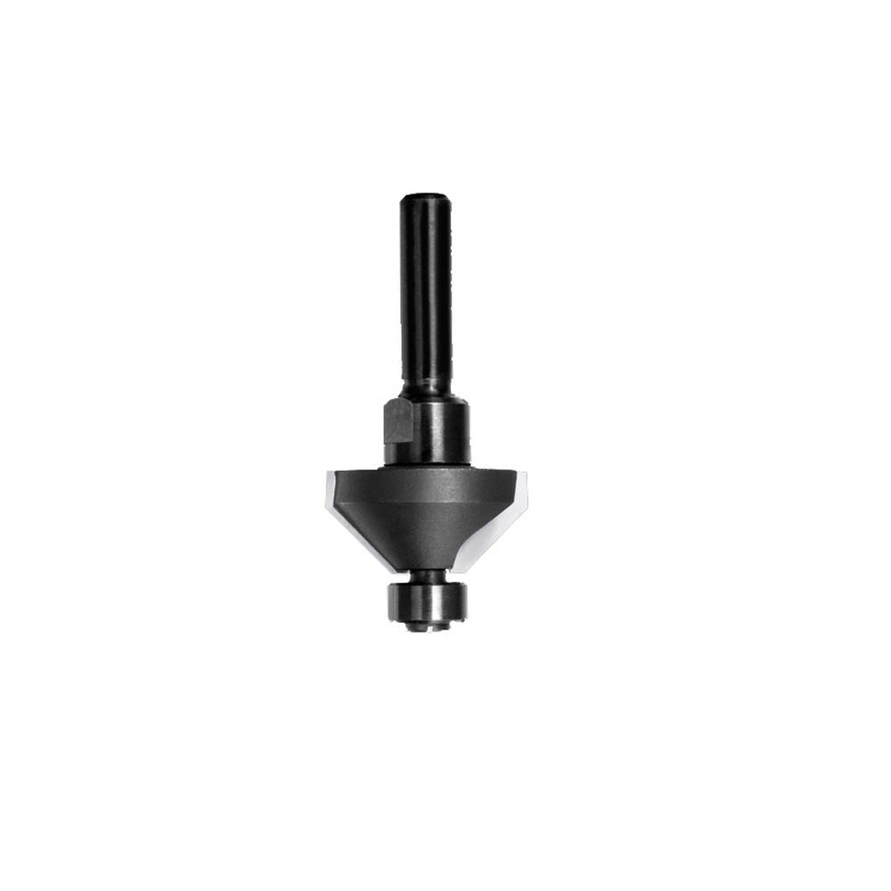 freesa Rechte frees met lager op schacht (Z=2) schacht 12mm - Ø25,4mm